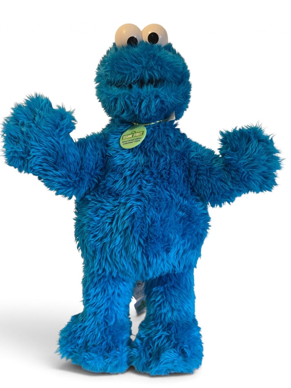 2005 Build A Bear Sesame Street Cookie Monster Limited Edit 20" Stuffed Animal